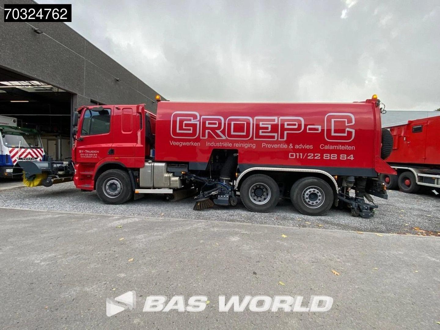 DAF CF85.410 CF 6X2 Brock SL 480/2K Jumbo Sweeper 6.