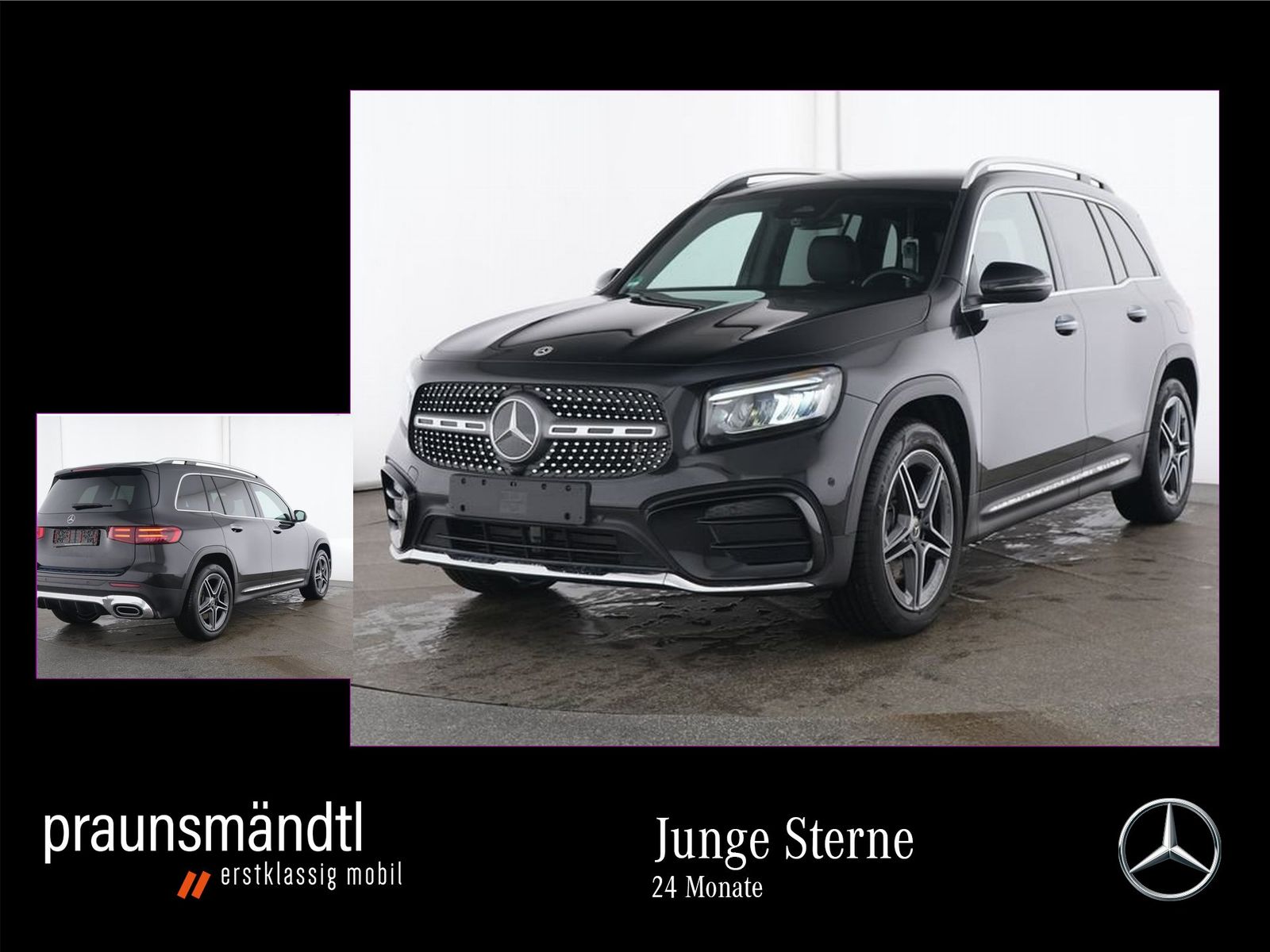 MERCEDES-BENZ GLB 250 4M AMG Advanced MBUX/eleHe/LED/Ambi/Totw