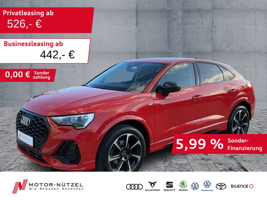Q3 Sportback 35 TFSI S-TR S-LINE 5JG+LED+NAV+AHK
