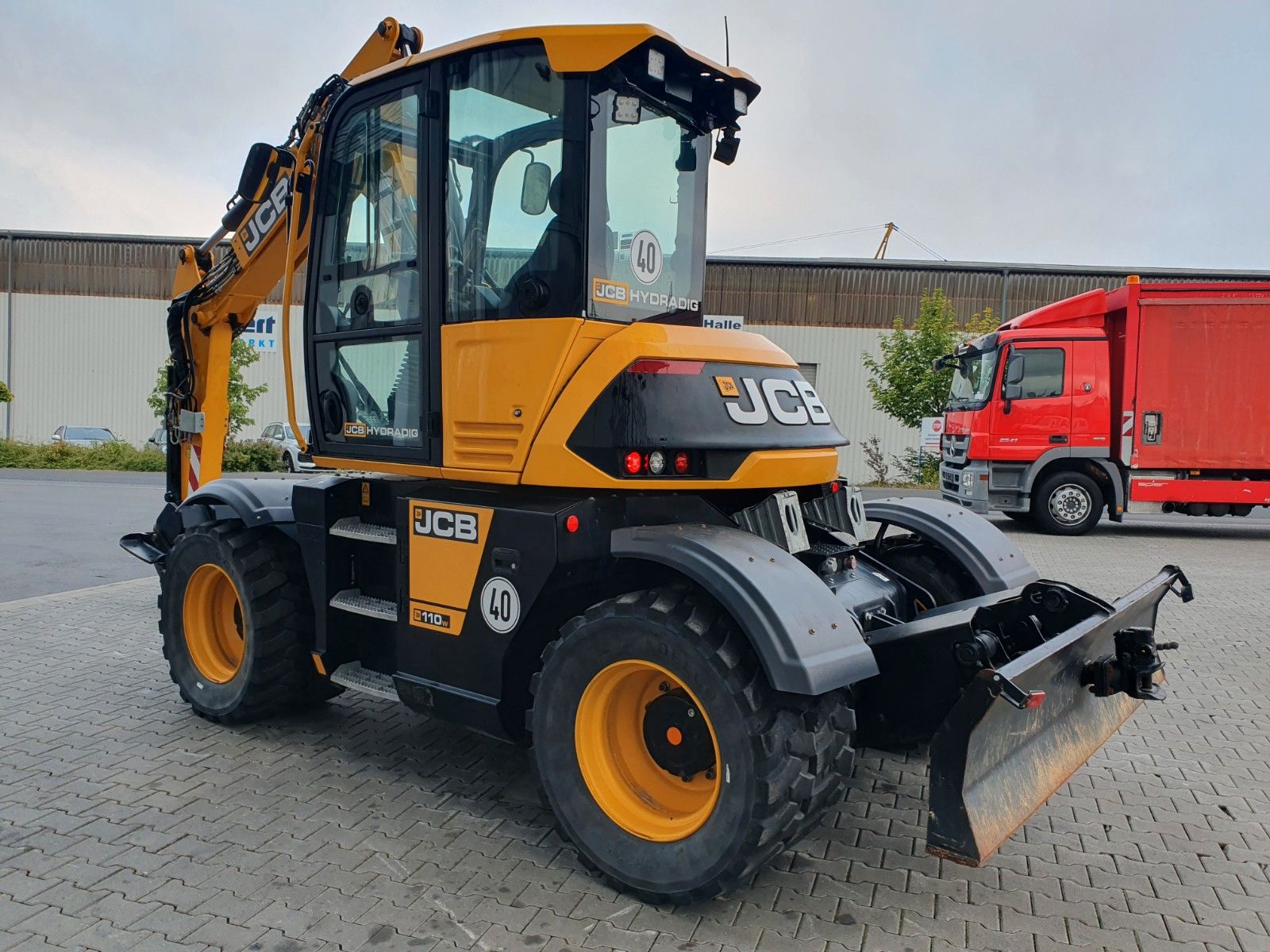 Fahrzeugabbildung JCB Hydradig 110W / Pratzen / nur 572h! / 2023