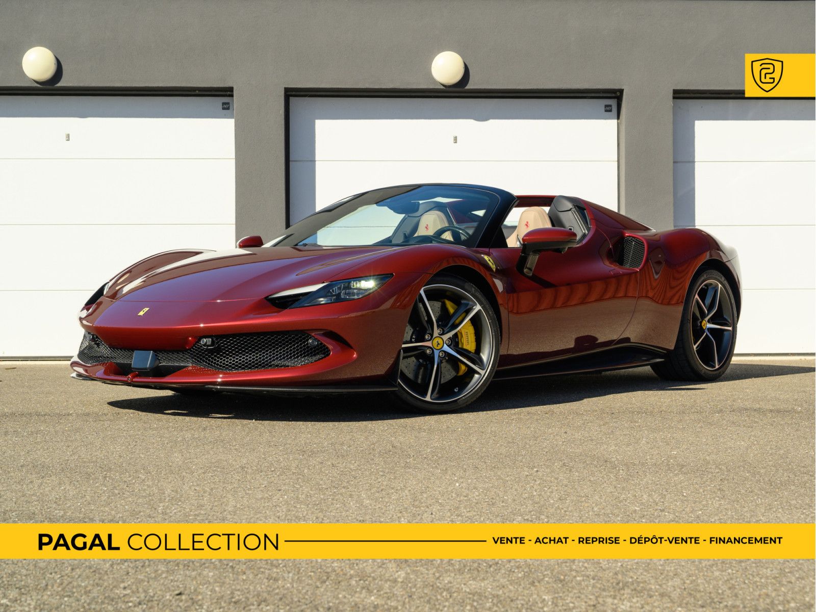 Ferrari 296 GTS RUBINO MICALIZZATO | CARBONE | LIFT | VA