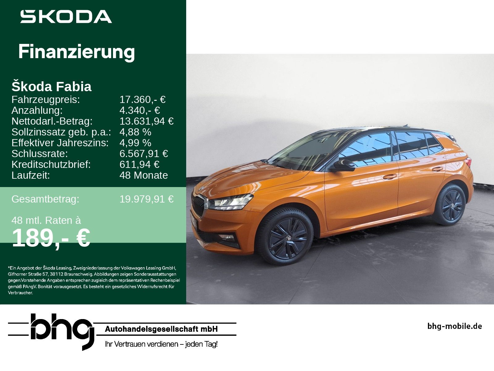 Skoda Fabia 1.0 TSI Style *APP-CONNECT*LED*PDC