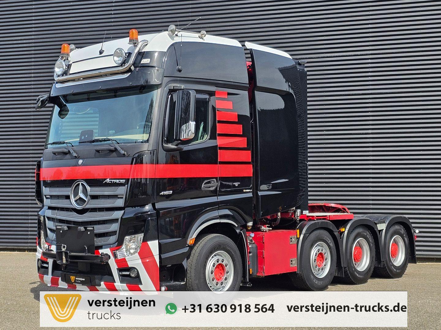 Mercedes-Benz 4163 SLT 8x4-4/ 250T / PUSH - PULL / HYDRAULIC