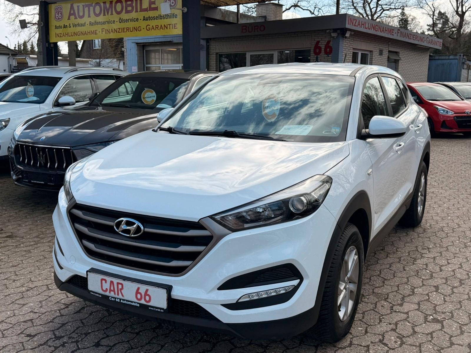 Hyundai Tucson blue Classic 2WD / Sauber /
