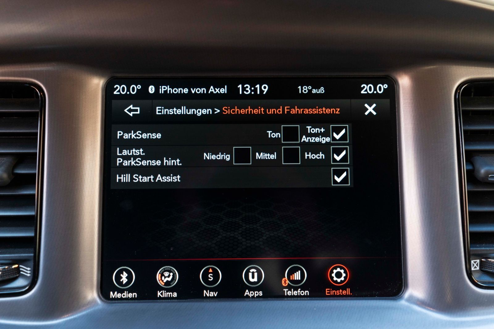 Fahrzeugabbildung Dodge Charger 5,7L DAYTONA WIDEBODY ALPINE CARPLAY KAM