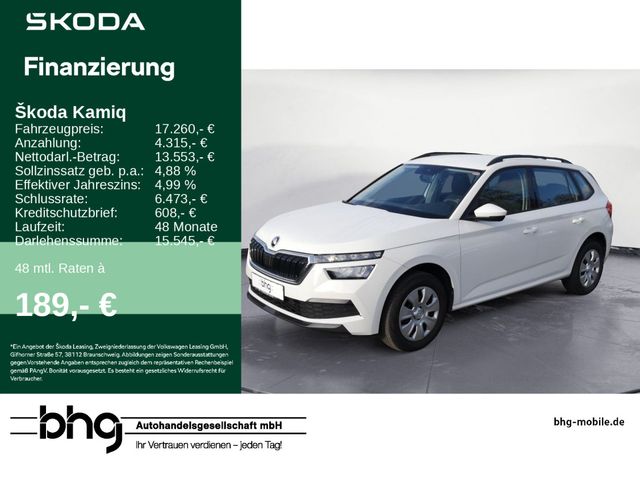 Skoda Kamiq Active 1.0 TSI SHZ SmartLink PDC