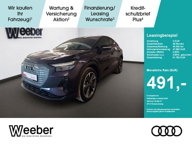 Audi Q4 e-tron Sportback 45 e-tron basis AHK*NAVI*LED