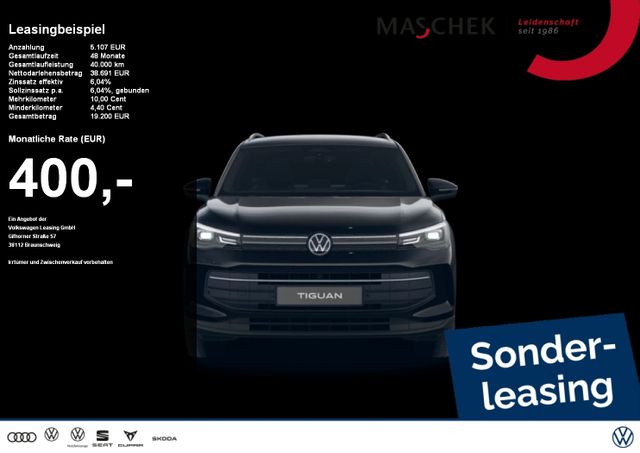 Volkswagen Tiguan GOAL 1.5 eTSI AHK 8-fach Plus Paket sofor