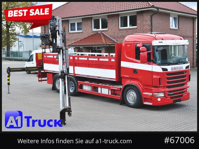 Scania R400, HIAB XS 211-3 Lift-Lenkachse