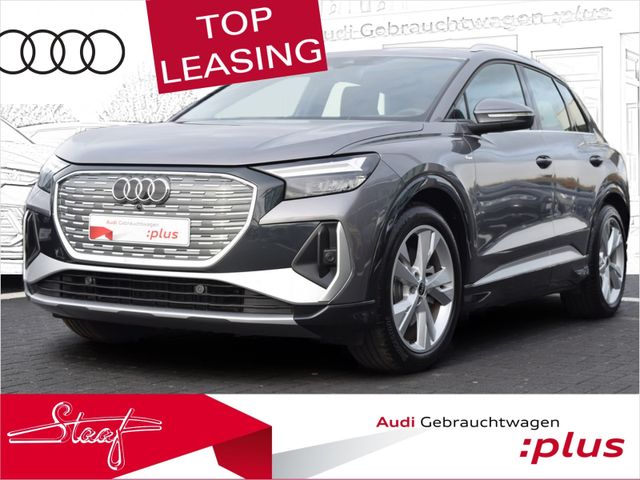 Ein Audi Q4 der zum Leasing angeboten wird.