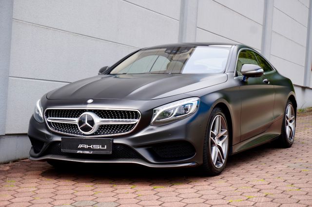 MERCEDES-BENZ S 500 Coupe AMG 9G°BURM°360°HUD°DISTR°STANDHEIZ°