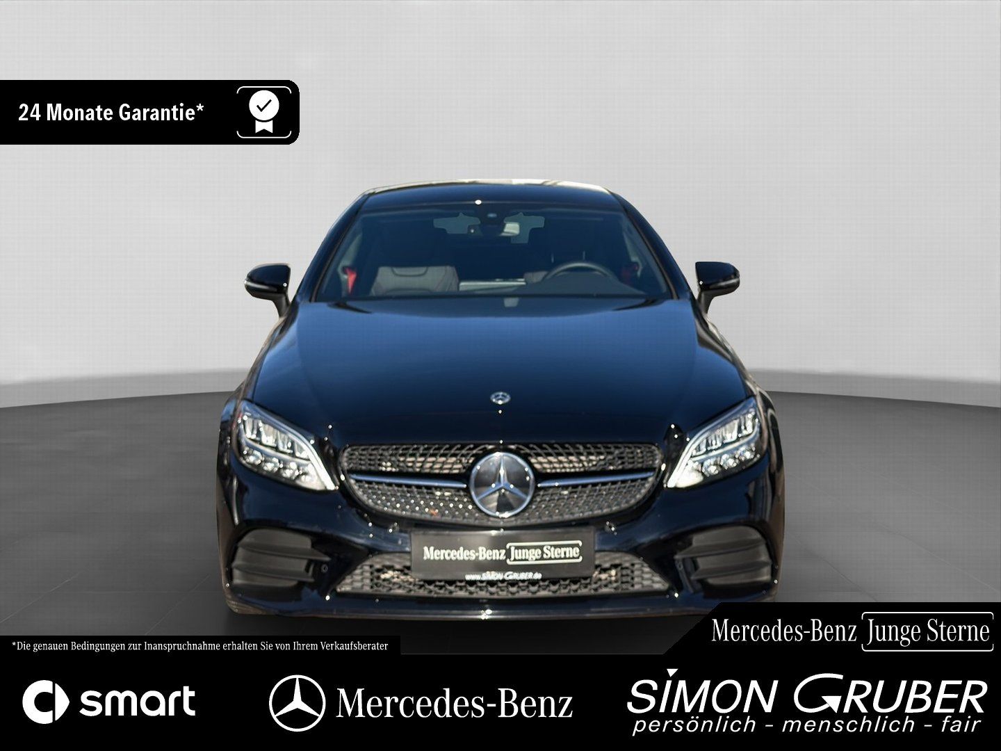 Fahrzeugabbildung Mercedes-Benz C 180 Coupé 2*AMG PLUS Night AHK SHZ LED Kamera