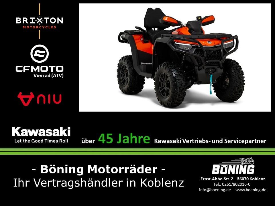 CFMOTO 1000 Touring inkl. Heckkoffer und Bumper vo./hi.