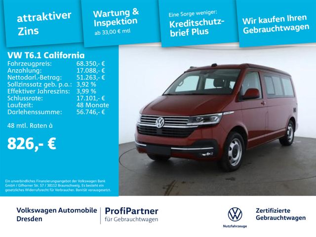 Volkswagen T6.1 California Ocean NAV LED AHZV KAMERA MARKIS