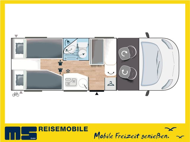 Chausson S 697 FIRST LINE / -2025- / 130PS / EINZELBETTEN