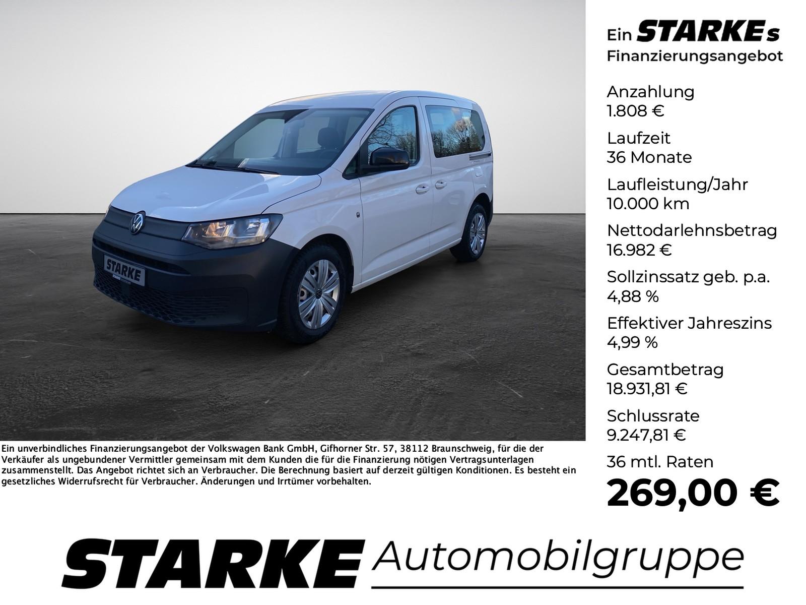 Volkswagen Caddy Kombi 2.0 TDI  AHK Tempo Klima