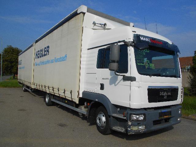 MAN TGL  8.250 4x2 BL + HW trailer