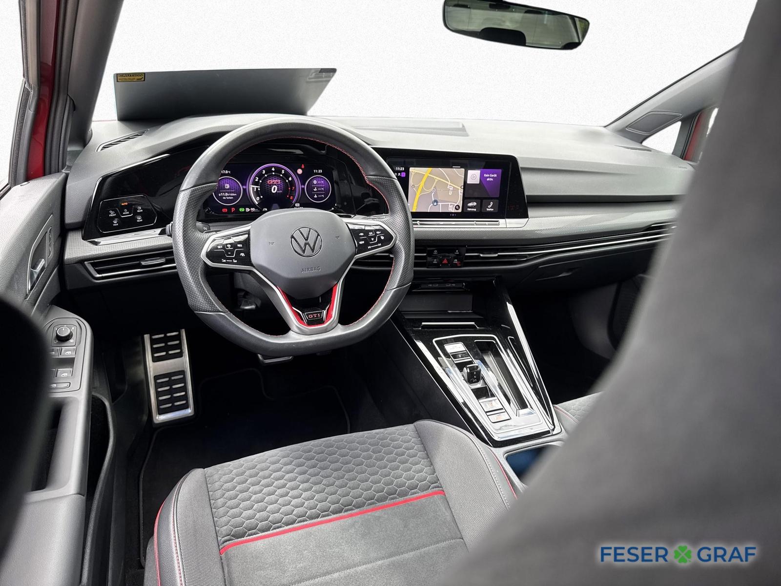 Volkswagen Golf VIII 2.0 TSI DSG GTI CS BLACK KAM AKRA PANO, миниатюра 8