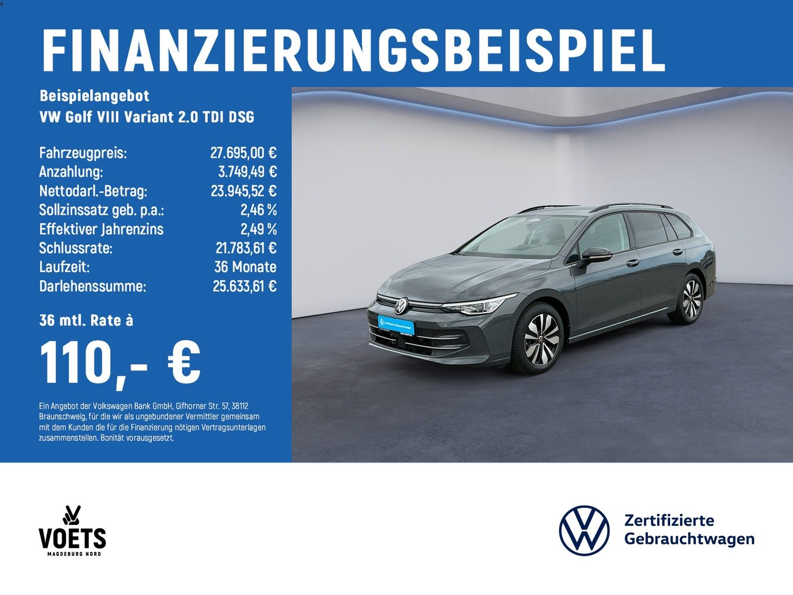 Volkswagen Golf VIII Variant 2.0 TDI DSG Goal IQ-LIGHT AHK foto 1