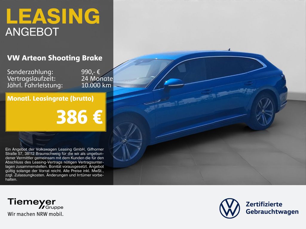 Volkswagen Arteon Shooting Brake 2.0 TDI DSG 4M R-LINE LM20