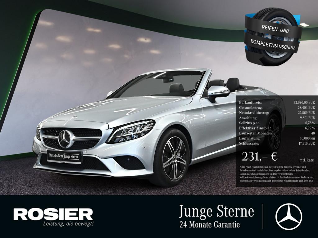 Mercedes-Benz C 220 d Cabriolet LED NAVI KAMERA SPURH. SPURW.