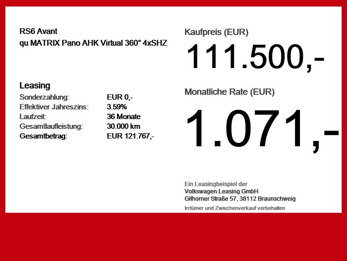 Audi RS6 - Bild 6