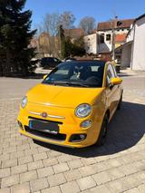 Fiat 500C 1.2 8V S C S Sport  - Fiat 500C: Gelb