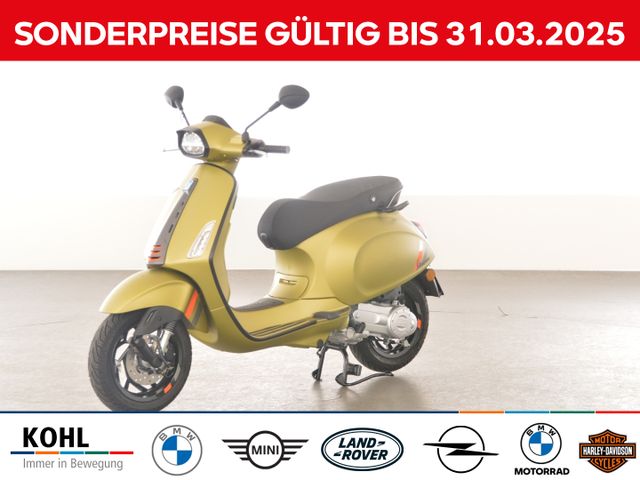 Vespa Sprint 50 S verde / grün ambizioso matt V03