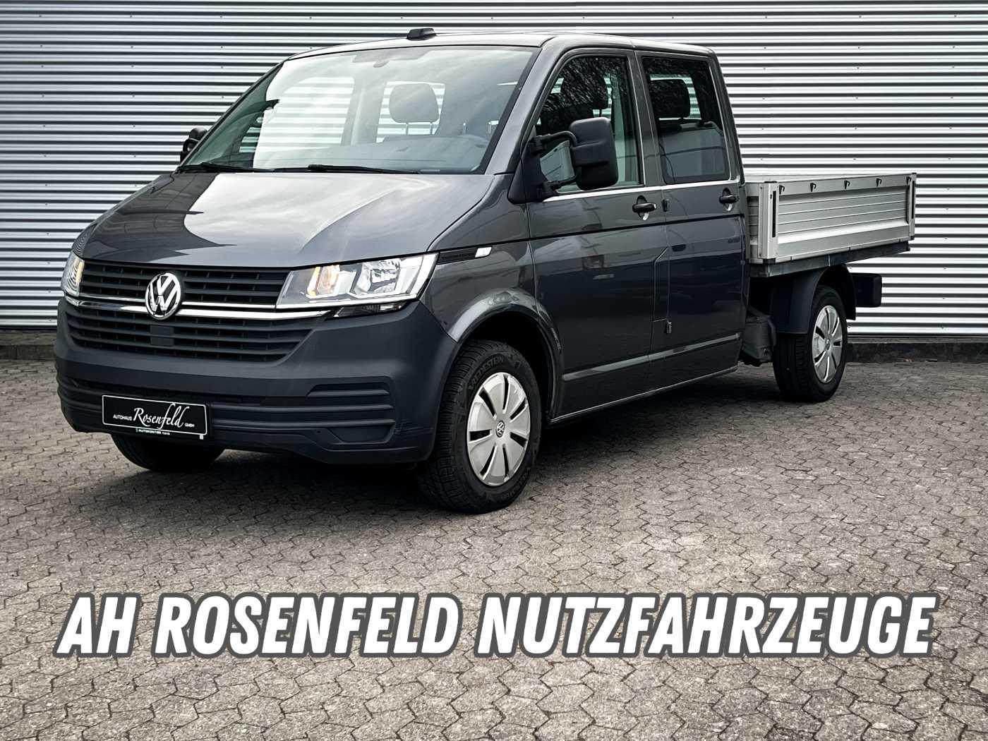 Volkswagen T6 Transporter T6.1 2,0TDI DoKa Pritsche LR AHK+Navi+Klima+6 Si, миниатюра 17