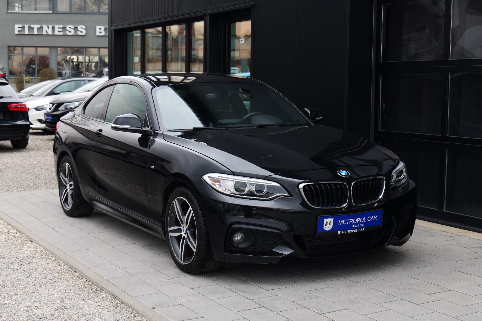 BMW 2er 218d Coupe M Sport LED/PDC/SHZ/LMF+TÜV 12.27