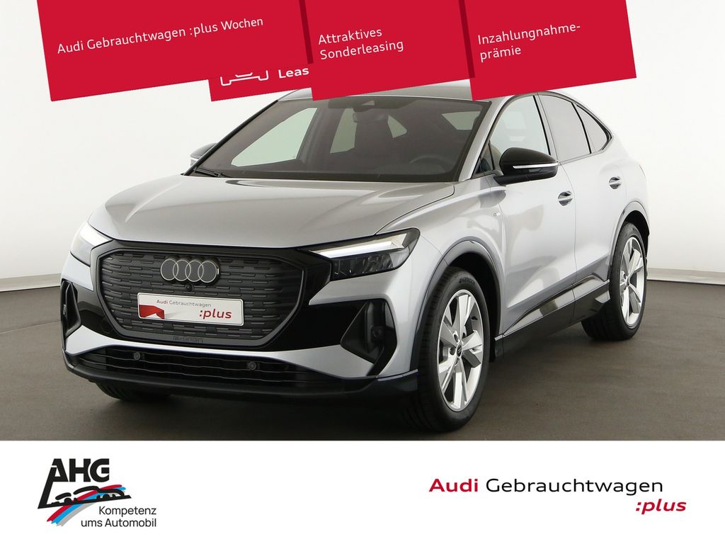 Audi Q4 e-tron 45 Sportback LED Navi AHK Alufelgen