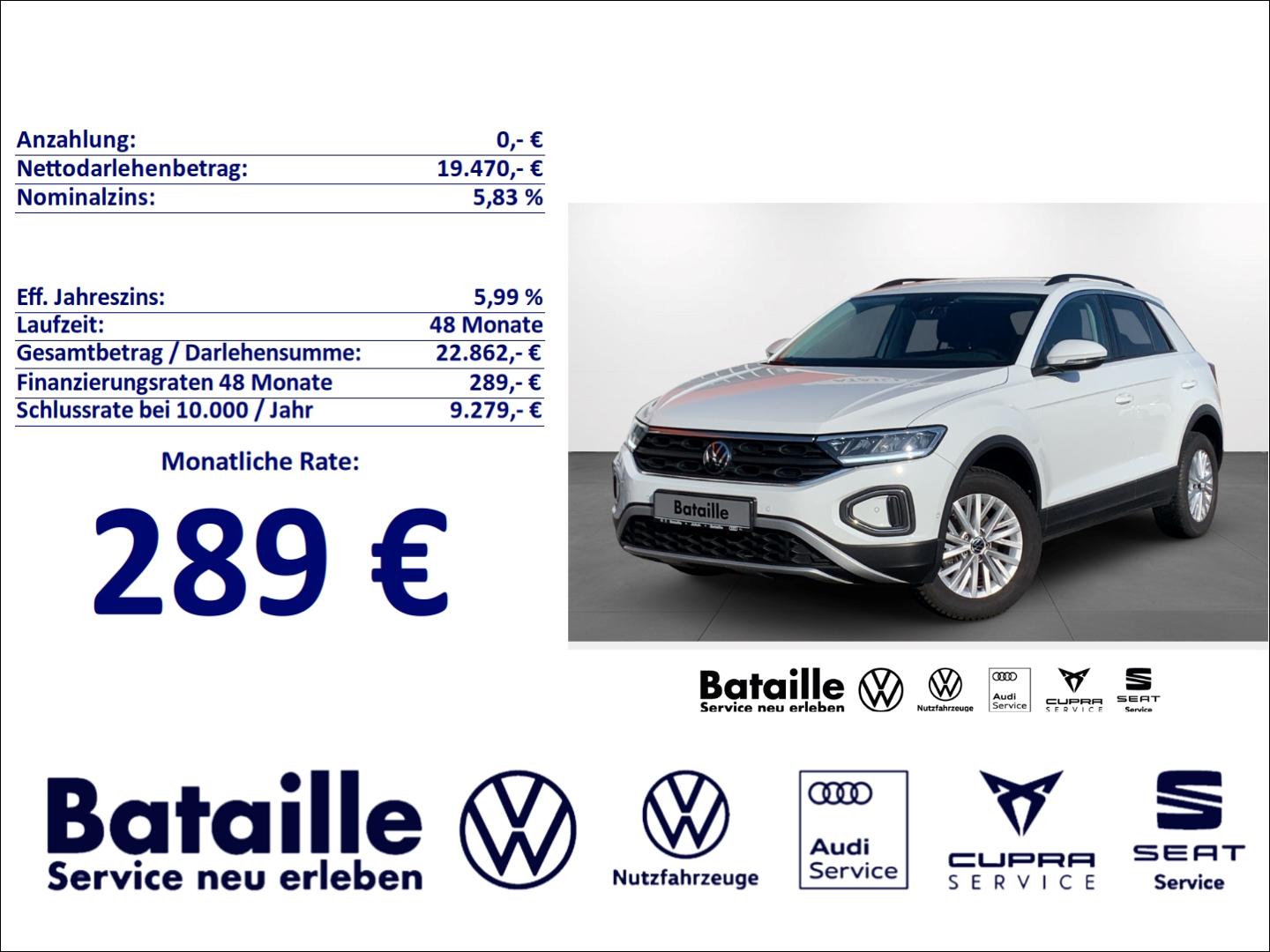 Volkswagen T-Roc 2.0 TDI AHK Navi ACC SHZ Kam. App-Connect
