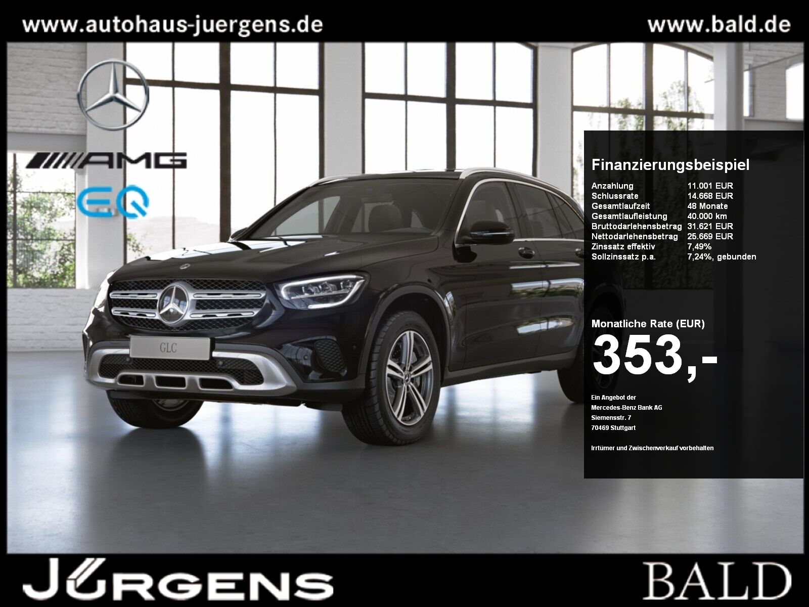 MERCEDES-BENZ GLC 300 e 4MATIC Exclusive+Distr+Ambiente+AHK