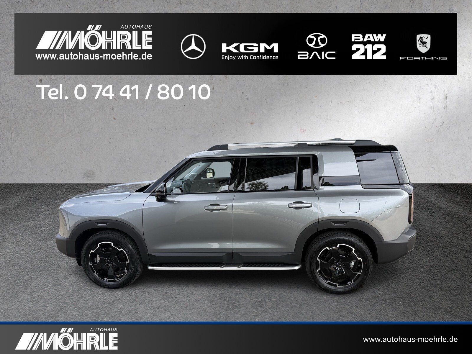 BAIC BJ30 4WD HEV Panorama-SHD 360° Kamera LED PDC imagem 3