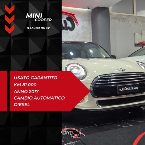 MINI Mini Cooper D 1.5 DCI 116 CV AUTOMATICO