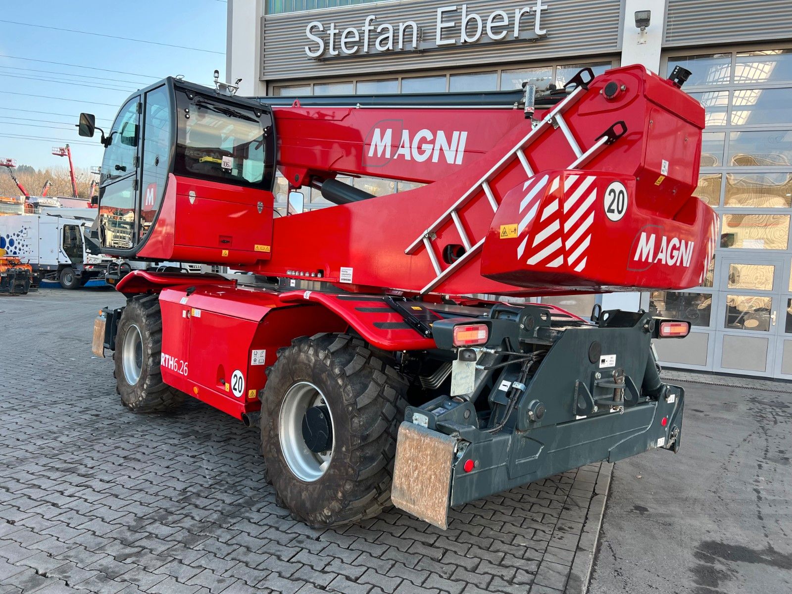 Fahrzeugabbildung Andere Magni RTH 6.26 / nur 849h ! / Gabel / 5 t Winde