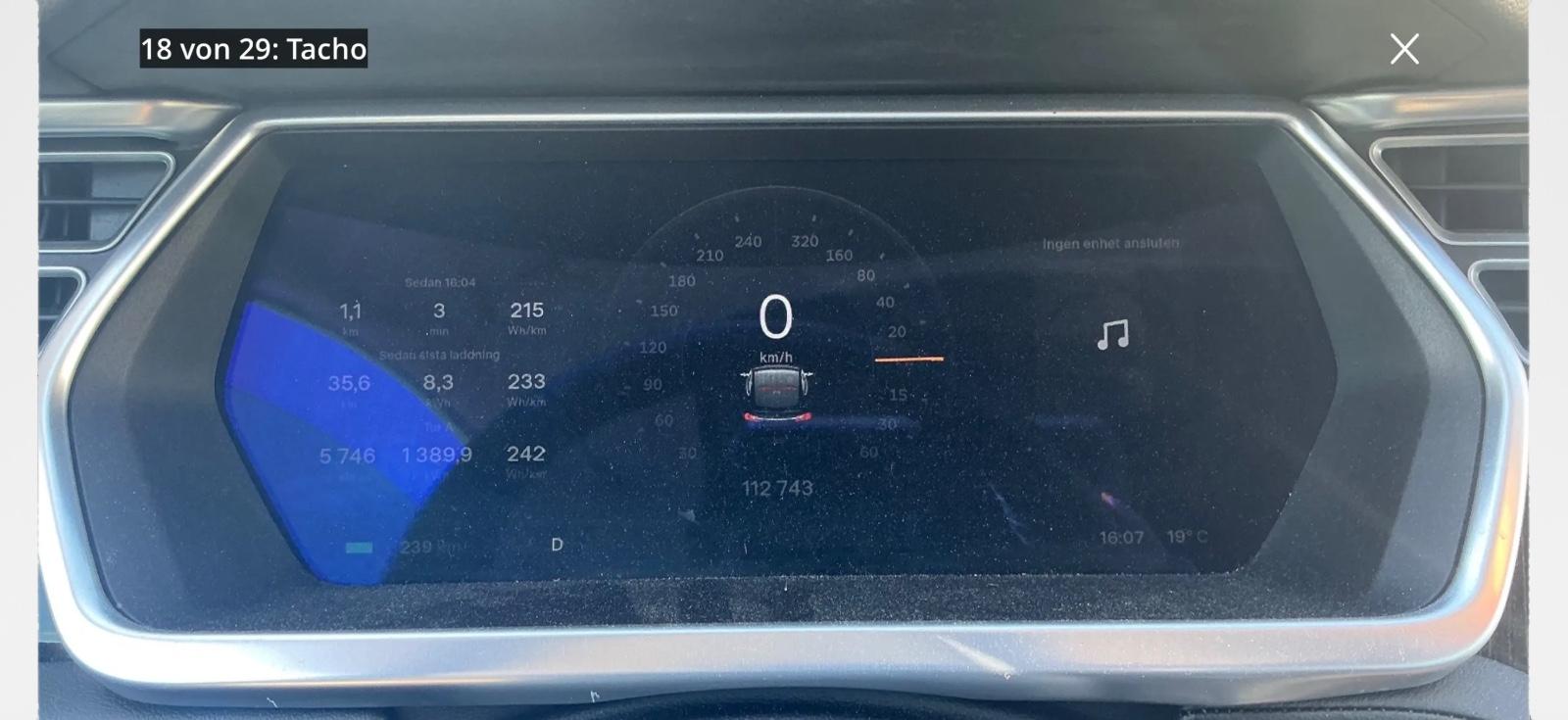 TESLA MODEL S P85 475CH - SUPERCHARGE GRATUITE - 1ERE MAIN - HISTORIQUE ENTRETIEN COMPLET