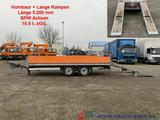Humbaur HT Tandem Tieflader + Rampen zGG. 10.5 t - Angebote