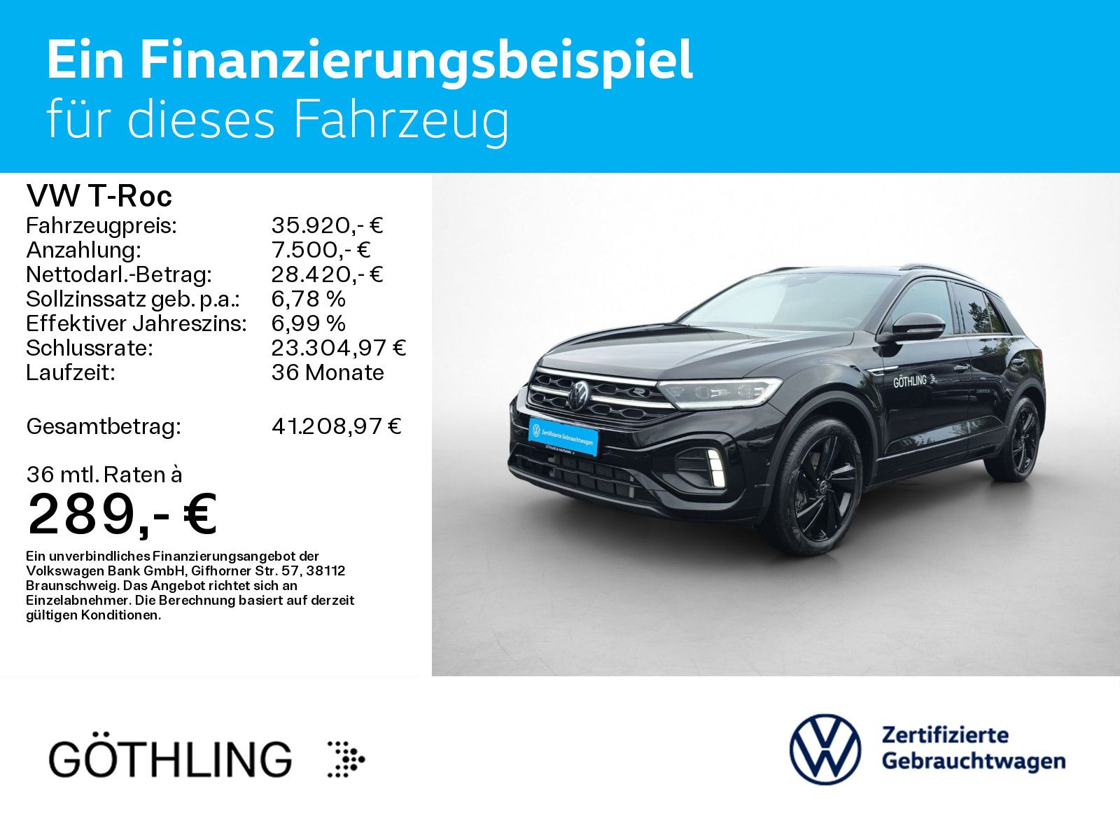 Volkswagen T-Roc R-Line 2.0 TDI 4-Mot. DSG *IQ.Light*Kam*Na imagem 2