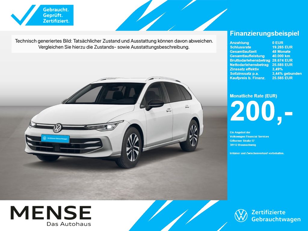 Golf VIII Variant 1.5 TSI Life Energy CarPlay LM