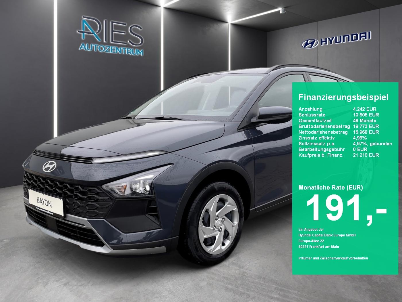 Hyundai Bayon 1.0 T-GDI Select Navi*Kam.*PDC*DynLicht