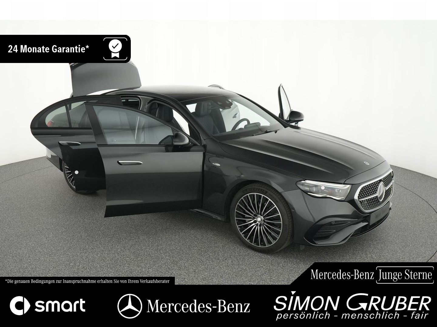 Fahrzeugabbildung Mercedes-Benz E 300 e 4M AMG Pano Airmatic Burm Superscreen