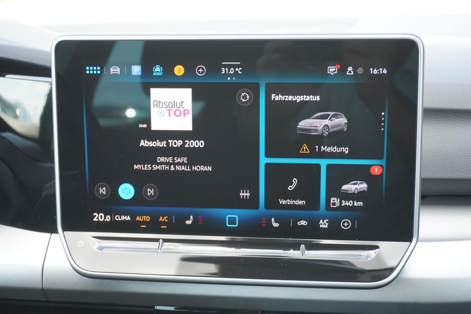 Volkswagen Golf VIII 1.5 TSI Life LED ACC Android Apple PDC, миниатюра 15
