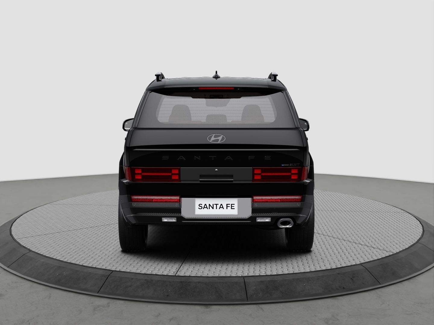 Hyundai SANTA FE HYBRID 1.6 T-GDI BLACKLINE GLASSCHIEBED imagem 3