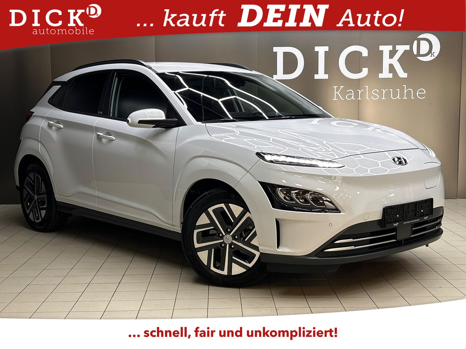 Hyundai Kona Elektro Trend LED+NAVI+KAM+DAB+KRELL+ACC+WP
