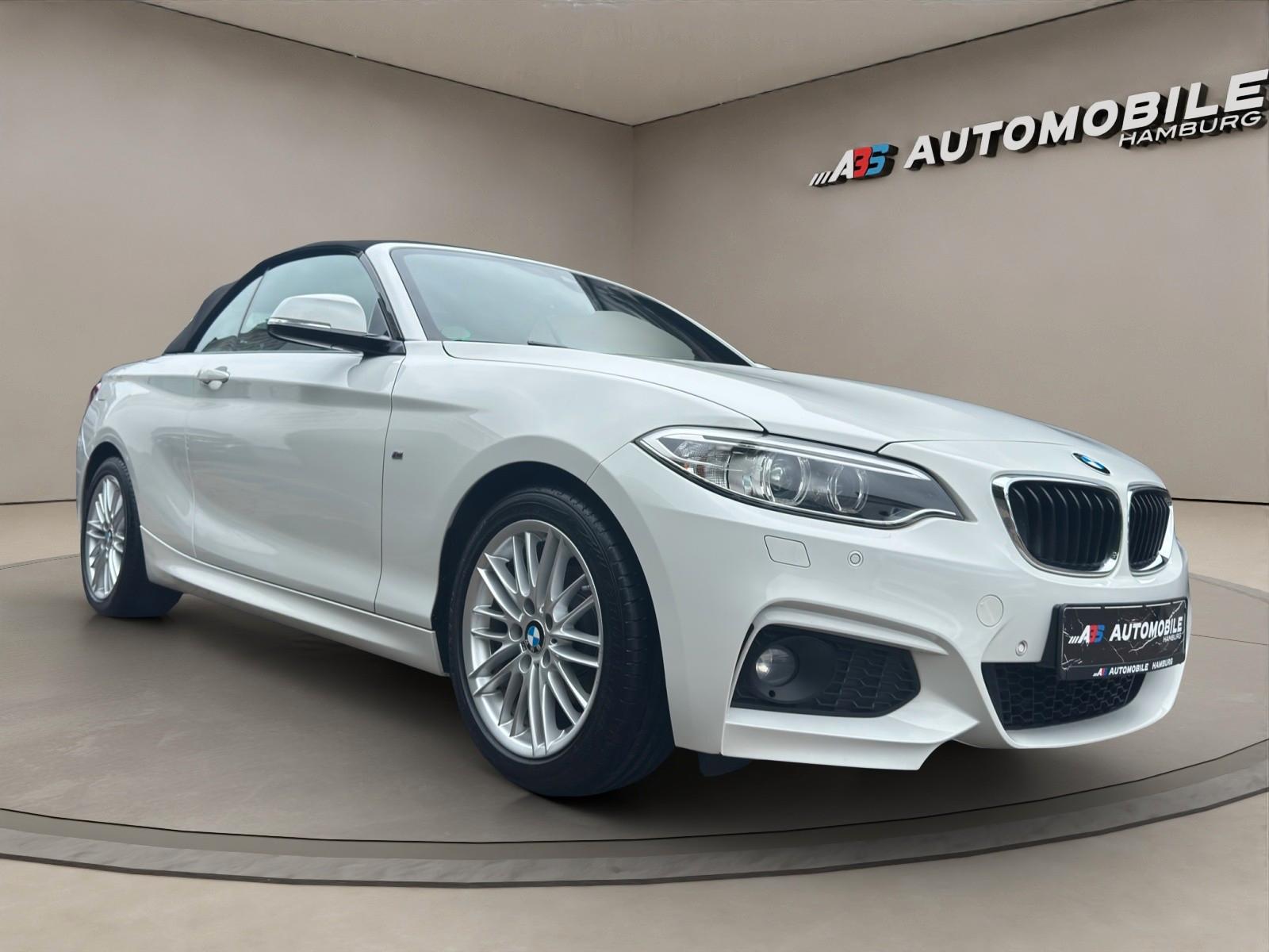 BMW 218i Cabrio M-SPORT NAVI/ KAMERA/ LEDER/ LED