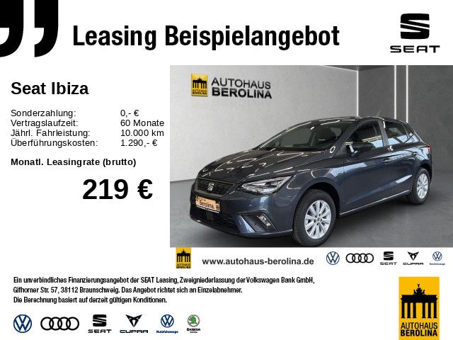 Vorschaubild: SEAT Ibiza 1.0 TSI Road Edition DSG *Vision+*NAV*LED* (Fahrzeug-Nr. 231706)