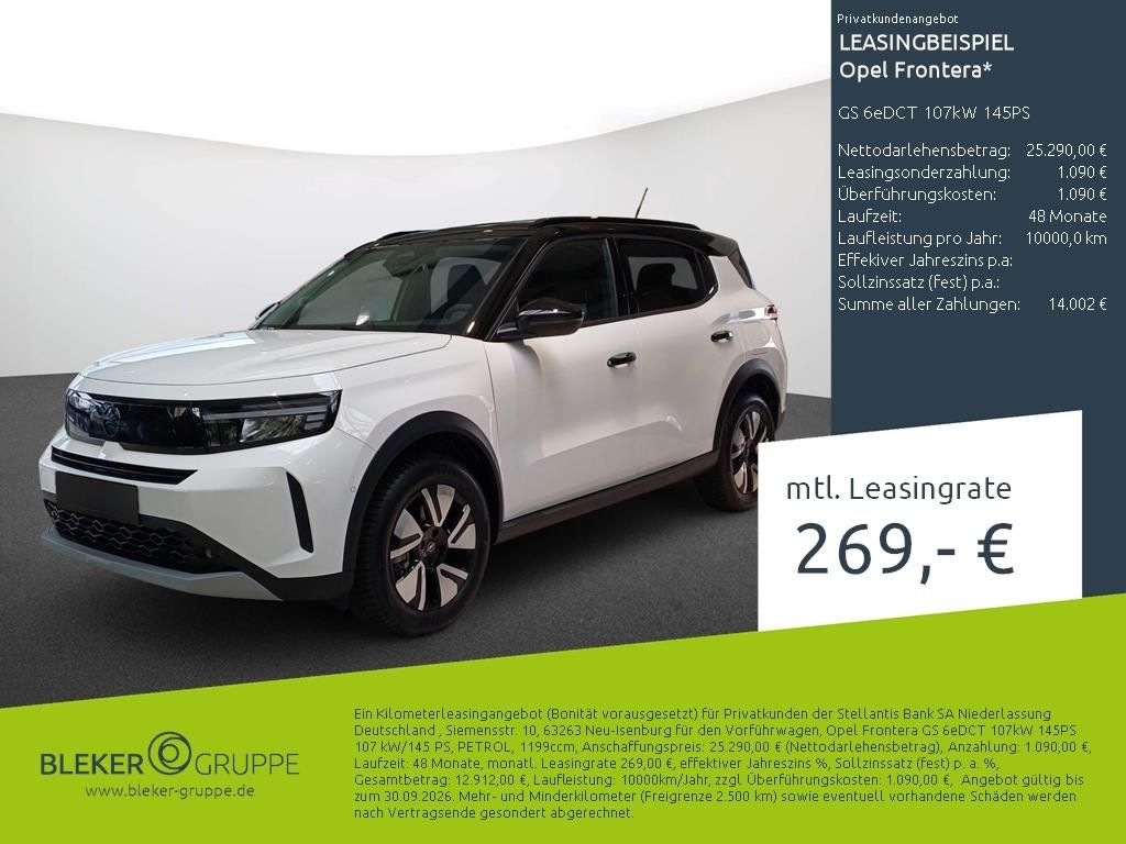 Opel Frontera GS HYBRID 145 eDCT6