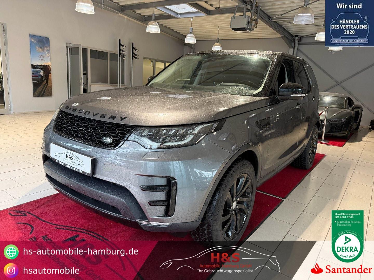 Land Rover Discovery 5 TD6 HSE | 258 ch | BVA | 7 places | Toit ouvrant | Suspension pneumatique | Affichage tête haute | Chauffage auxiliaire