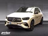 Mercedes-Benz GLE 450 d 4MATIC AMG+NIGHT+21''+BURMESTER+KEYLES - Mercedes-Benz GLE 450 mit Diesel-Antrieb: Weiß, Luftfederung